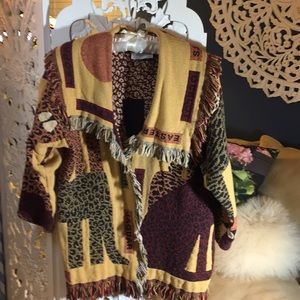 Creative Explosions U.S.A. Throw/blanket jacket.